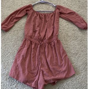 Agaci pink romper Size S